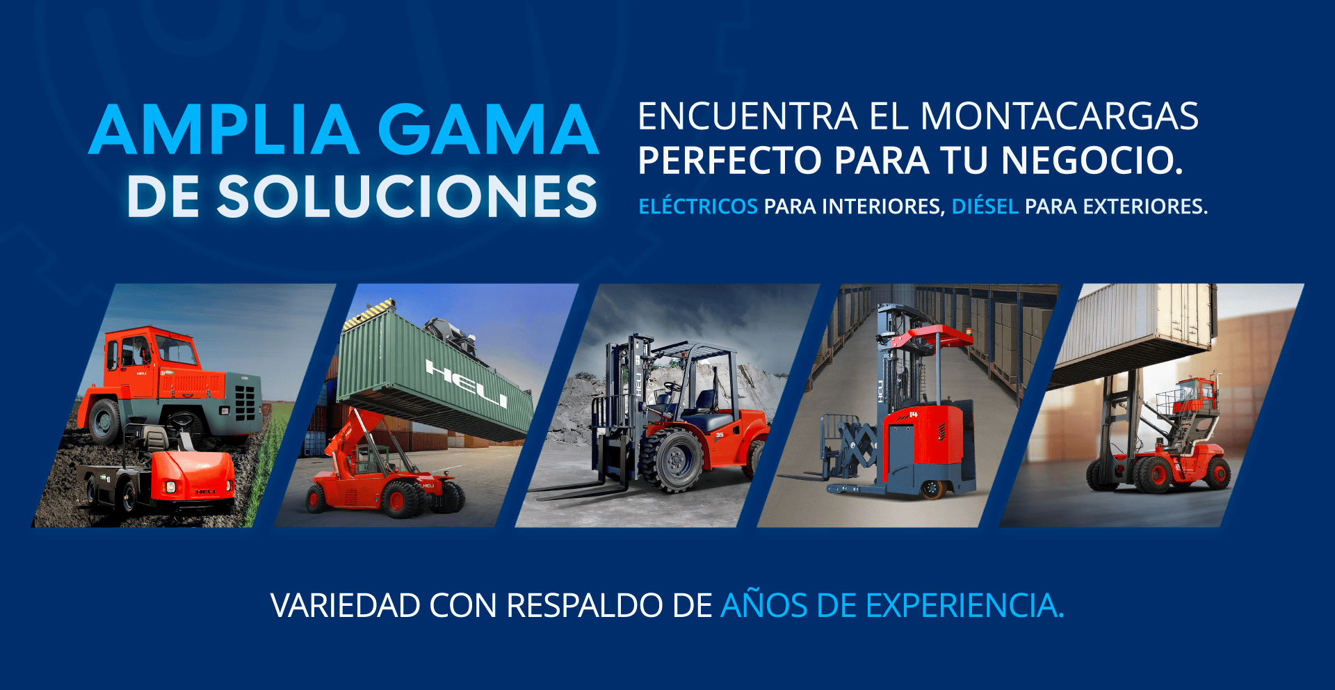 Amplia gama de soluciones