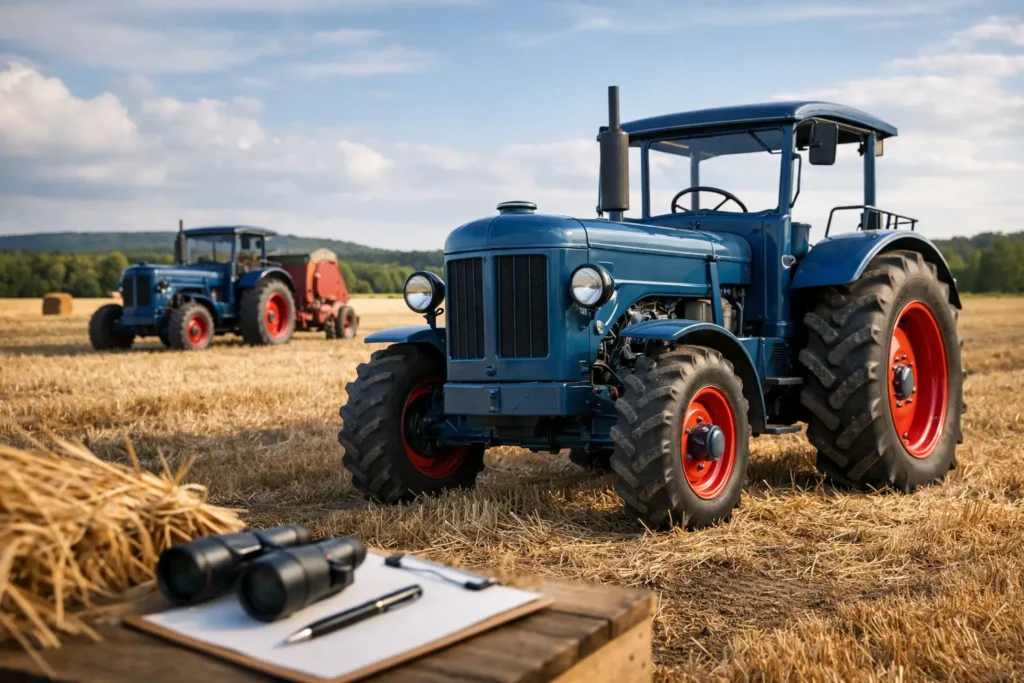 Tractores agrícolas Hanomag: qué evaluar