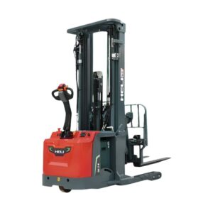 Apilador Eléctrico Retráctil HELI | 1.6 ton - Tipo Walkie con Litio