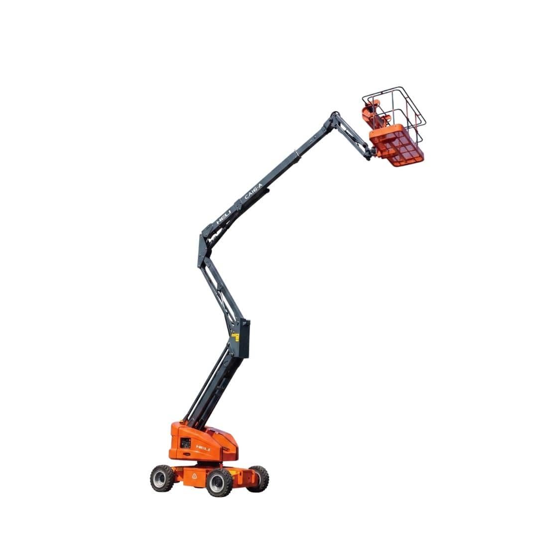 Plataforma Aérea Articulada HELI | 17.7 m / 230 kg - Brazo Curvo con Litio