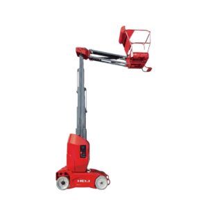 Plataforma Aérea de Columna Única HELI | 200 kg - Chasis Ultra-Compacto