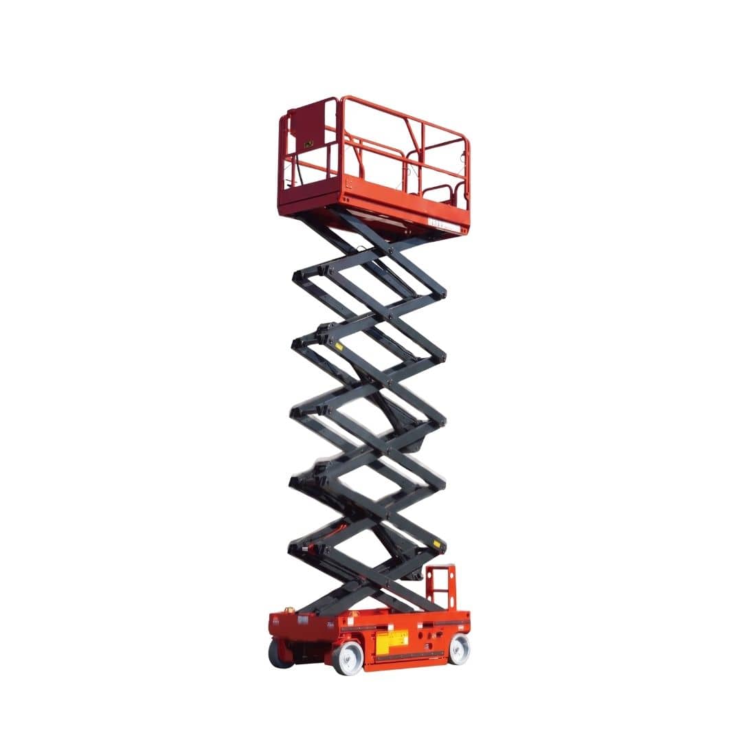 Plataforma Tipo Tijera Eléctrica Autopropulsada HELI | 320 kg - Litio 24/7