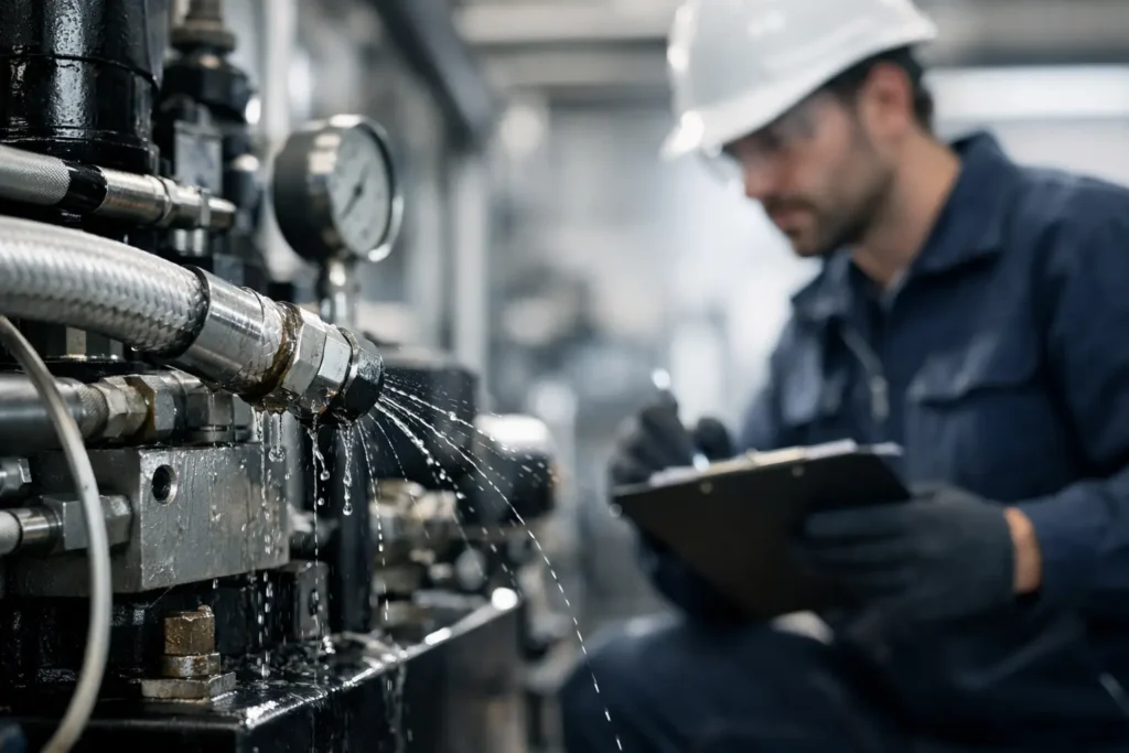 Cómo evitar fallas hidráulicas industriales