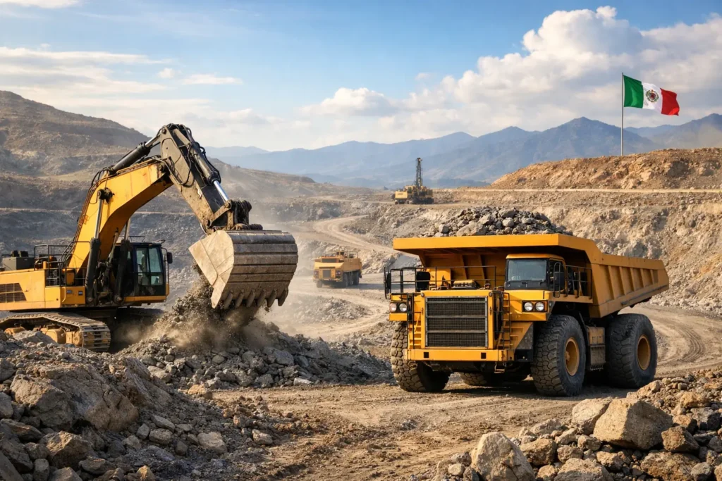Guía de maquinaria para minería en México