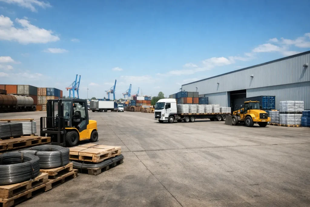 Mejores prácticas para patios industriales
