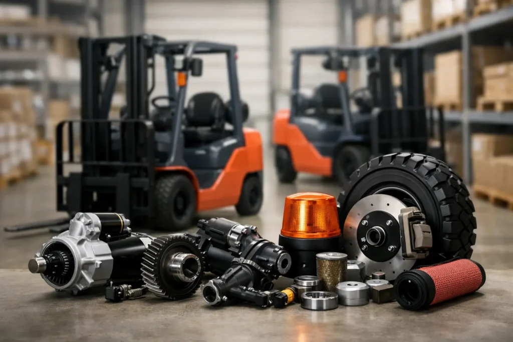 Partes para montacargas Toyota que evitan paros